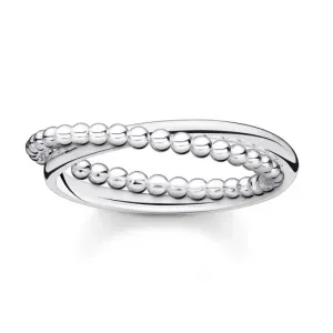 THOMAS SABO gyűrű Ring double dots silver  gyűrű TR2321-001-21 #379724