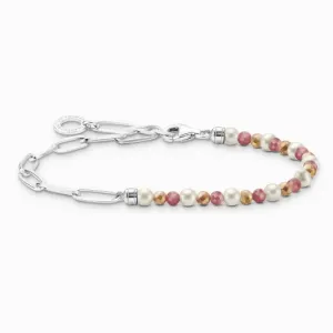 THOMAS SABO karkötő Colourful beads, white pearls and chain links  karkötő A2099-350-7 #717774