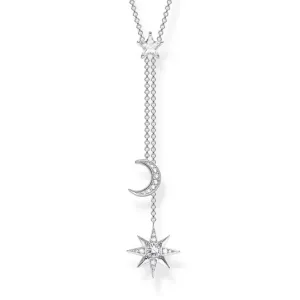 THOMAS SABO nyaklánc Csillag és hold ezüst  nyaklánc KE1900-051-14-L45v