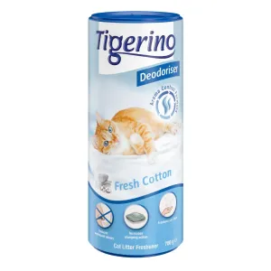 2x700g Tigerino Refresher - alom szagtalanító macskáknak- Gyapjúvirág illat