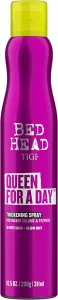 Tigi Hajsűrűsítő spray vékonyszálú hajra Bed Head Queen for a Day (Thickening Spray) 311 ml