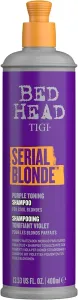 Tigi Sampon hűvös szőke hajra Bed Head Serial Blonde (Purple Toning Shampoo) 400 ml
