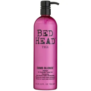 Tigi Sampon kémiailag kezelt szőke hajra Bed Head Dumb Blonde (Shampoo) 750 ml