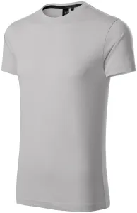 Exkluzív férfi póló, ezüstszürke, XL