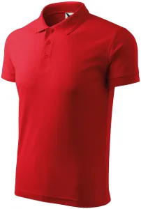 Férfi bő póló, piros, 4XL