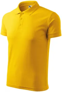 Férfi bő póló, sárga, S