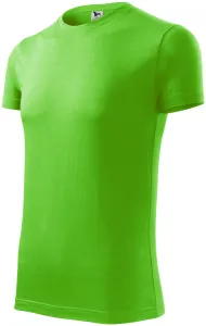 Férfi divatos póló, alma zöld, S