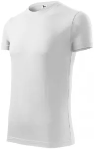 Férfi divatos póló, fehér, S #648056