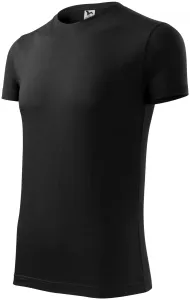 Férfi divatos póló, fekete, XL