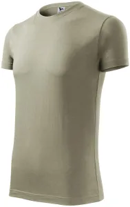Férfi divatos póló, fényes khaki, XL