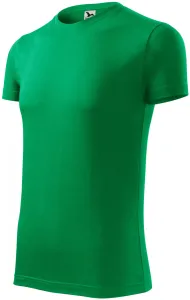 Férfi divatos póló, zöld fű, XL #648094