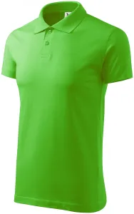 Férfi egyszerű póló, alma zöld, S #651565
