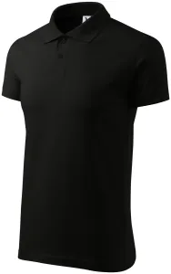 Férfi egyszerű póló, fekete, XL