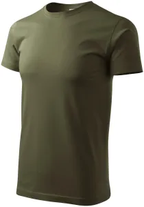 Férfi egyszerű póló, military, 3XL