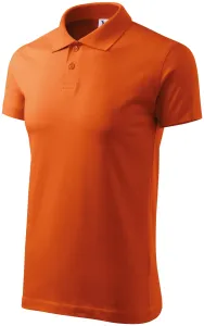 Férfi egyszerű póló, narancssárga, S