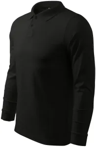 Férfi hosszú ujjú póló, fekete, XL