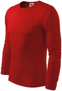 Férfi hosszú ujjú póló, piros, S #649752