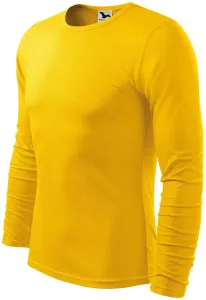 Férfi hosszú ujjú póló, sárga, 2XL