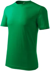 Férfi klasszikus póló, zöld fű, XL #648911
