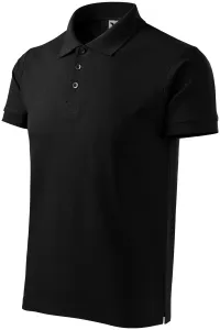 Férfi nehézsúlyú póló, fekete, S #651042