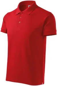 Férfi nehézsúlyú póló, piros, S #651054
