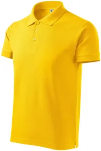 Férfi nehézsúlyú póló, sárga, XL