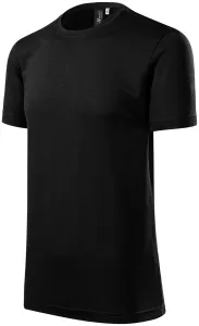 Férfi póló merinó gyapjúból, fekete, L #690373