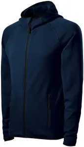 Férfi sport pulóver, sötétkék, XL #1402501