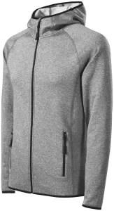 Férfi sport pulóver, sötétszürke márvány, 2XL #1402491
