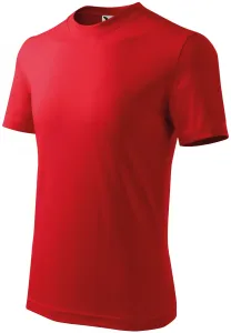 Gyerek klasszikus póló, piros, 122cm / 6év #285985