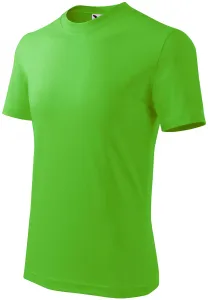 Gyermek egyszerű póló, alma zöld, 110cm / 4év
