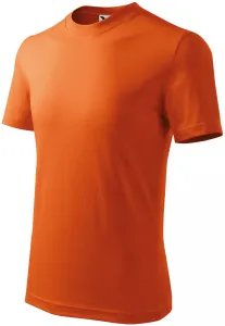 Gyermek egyszerű póló, narancssárga, 122cm / 6év