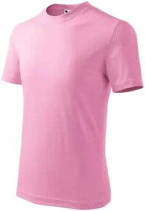 Gyermek egyszerű póló, rózsaszín, 134cm / 8év