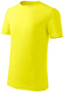 Gyermek könnyű póló, citromsárga, 110cm / 4év