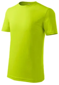 Gyermek könnyű póló, zöldcitrom, 158cm / 12év #285360