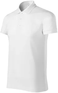 Kényelmes férfi póló, fehér, 4XL