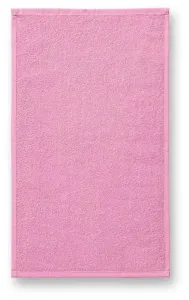 Kis pamut törülköző, 30x50cm, rózsaszín, 30x50cm