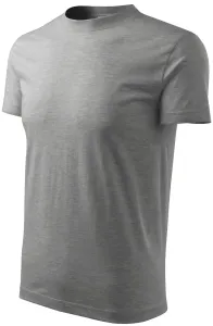 Klasszikus póló, sötétszürke márvány, XL