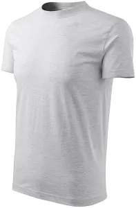 Klasszikus póló, világosszürke márvány, XL
