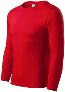 Könnyű, hosszú ujjú póló, piros, XL
