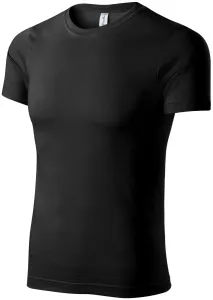 Könnyű, rövid ujjú póló, fekete, 3XL #285723