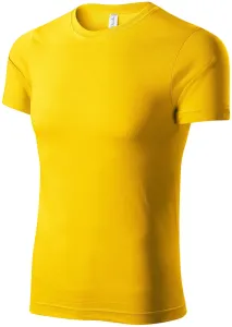 Könnyű, rövid ujjú póló, sárga, M