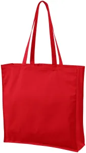 Nagy bevásárló táska, piros, uni #649806