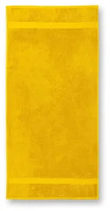 Nehéz pamut törölköző, 70x140cm, sárga, 70x140cm