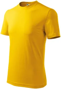Nehézsúlyú póló, sárga, S
