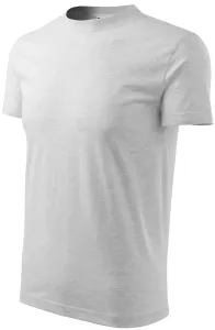 Nehézsúlyú póló, világosszürke márvány, XL