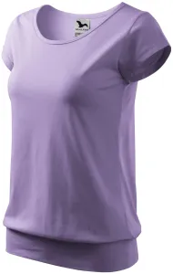 Női divatos póló, levendula, XL