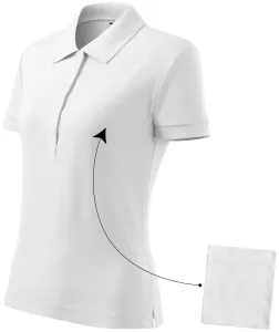 MALFINI Női galléros póló Cotton - Fehér | XL