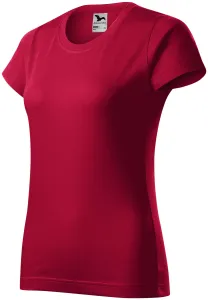Női egyszerű póló, marlboro vörös, XS #647455
