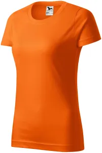 Női egyszerű póló, narancssárga, XL #284929